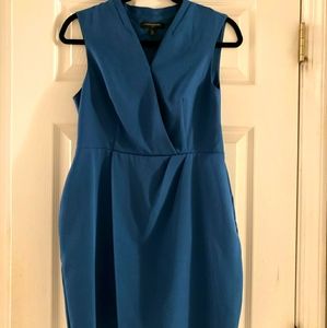Banana Republic Teal Wrap Dress Size 6P